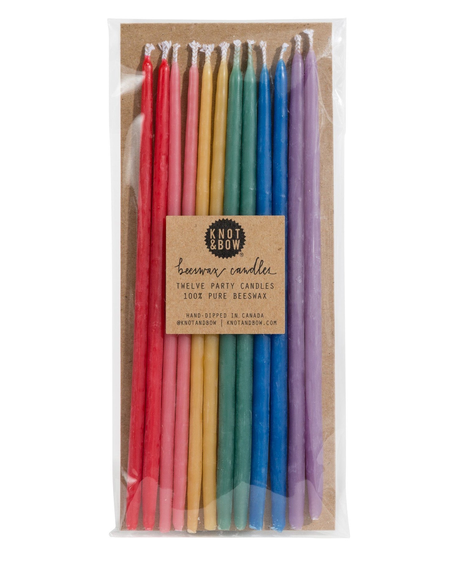 Beeswax Candles 6" Tall