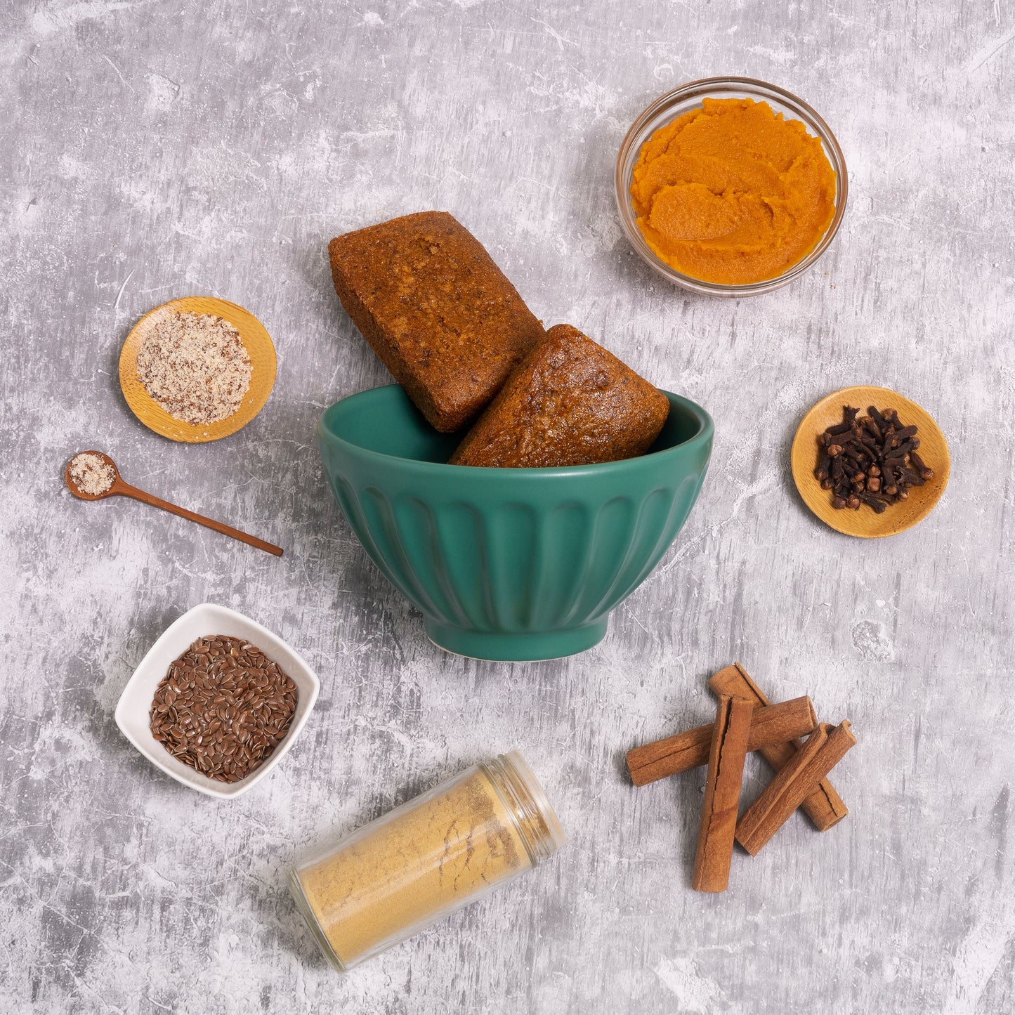 Vegan Mini Pumpkin Bread